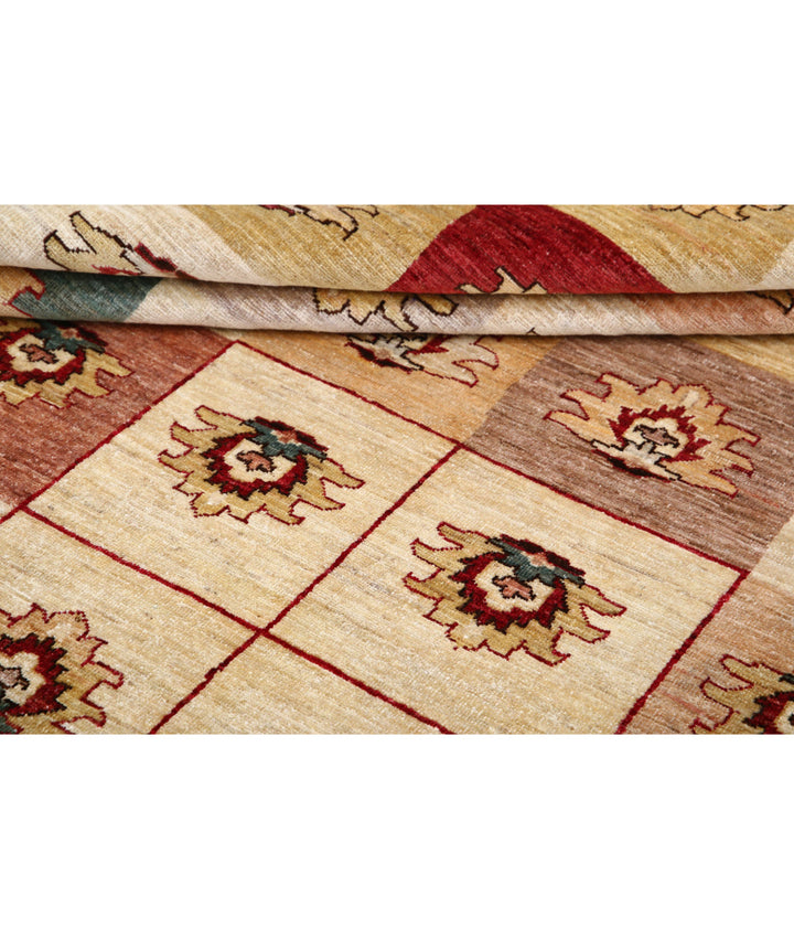 Hand Knotted Modcar Wool Rug 6' 1" x 9' 5" - No. AT55828