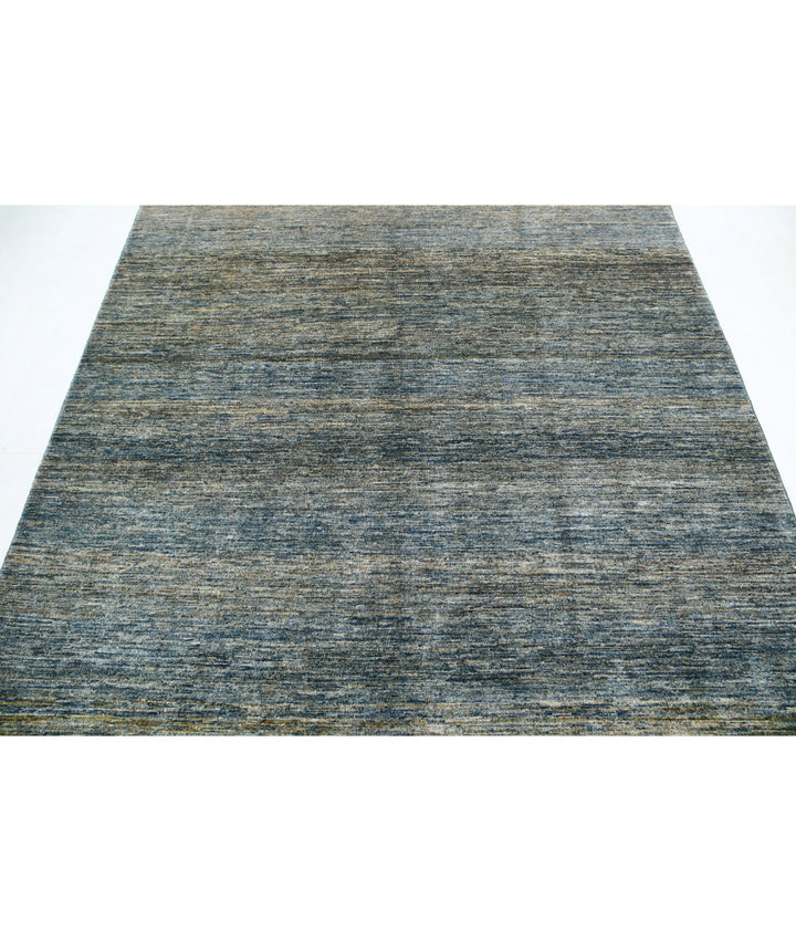 Afghan Modcar Rug 6' 0" x 8' 10" Hand-Knotted | No. AT36390