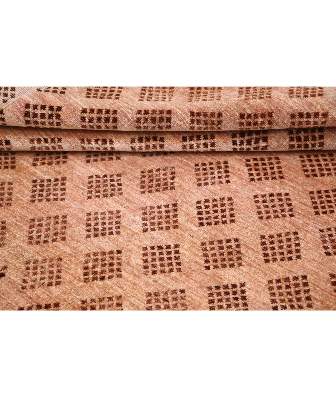 Hand Knotted Modcar Wool Rug 6' 8" x 9' 6" - No. AT94098