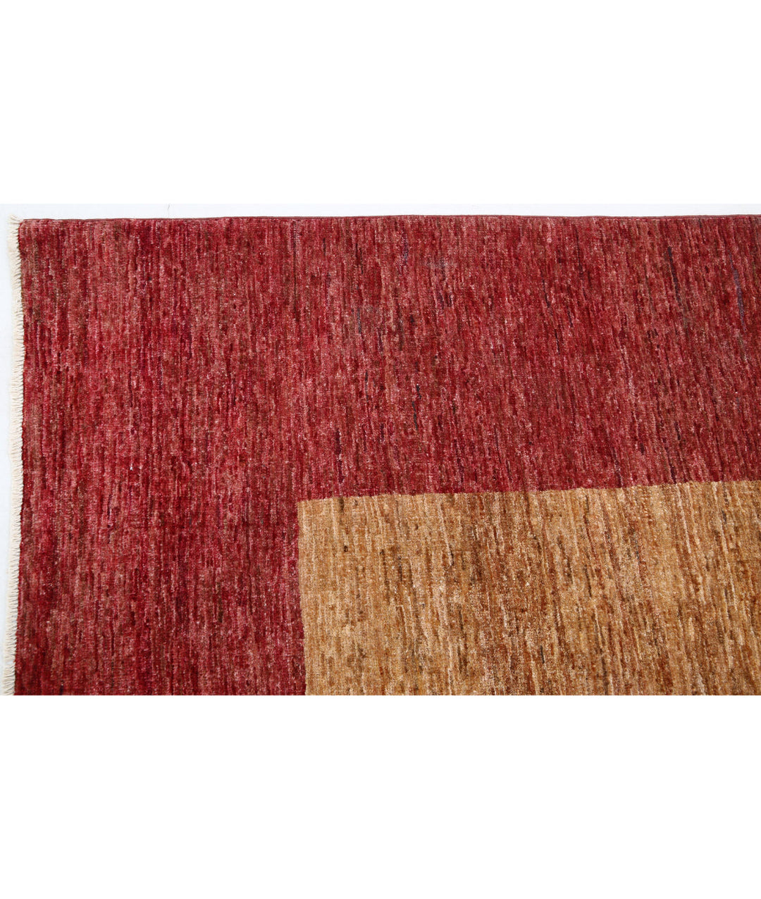 Hand Knotted Modcar Wool Rug 6' 8" x 9' 2" - No. AT52715