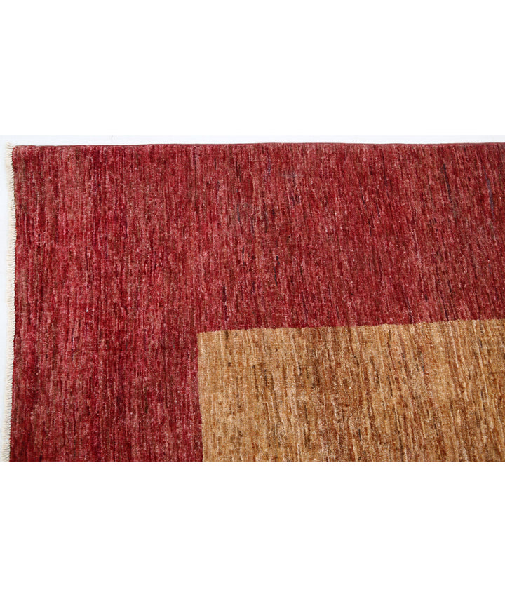 Hand Knotted Modcar Wool Rug 6' 8" x 9' 2" - No. AT52715