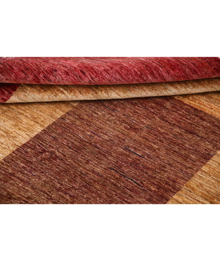 Hand Knotted Modcar Wool Rug 6' 8" x 9' 2" - No. AT52715