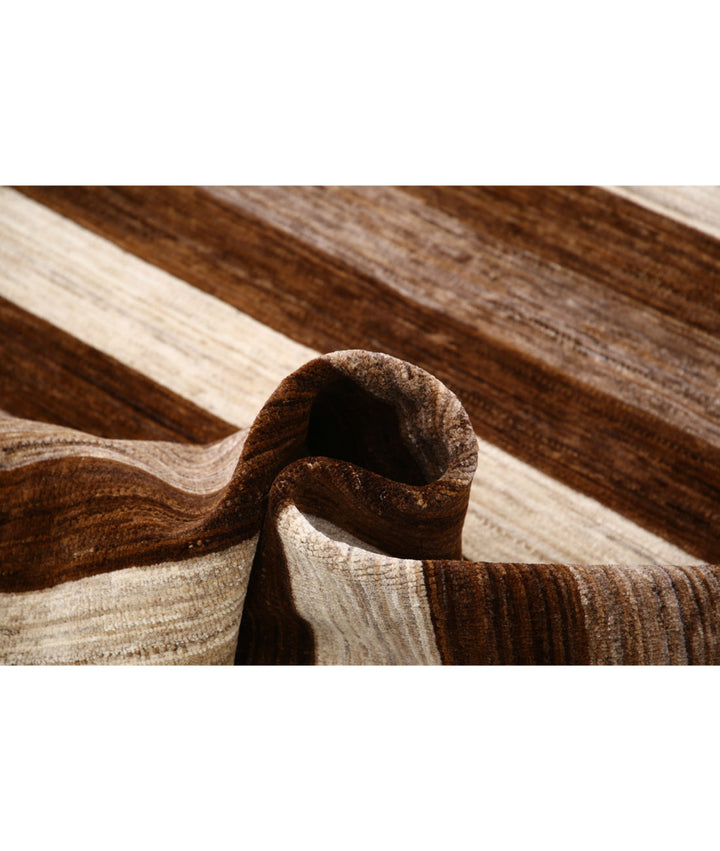 Hand Knotted Modcar Wool Rug 5' 1" x 7' 4" - No. AT64886