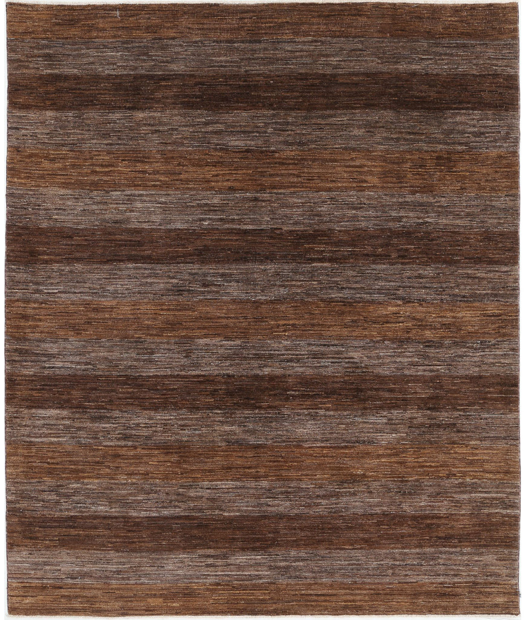 Hand Knotted Modcar Wool Rug 6' 7" x 7' 11" - No. AT34767