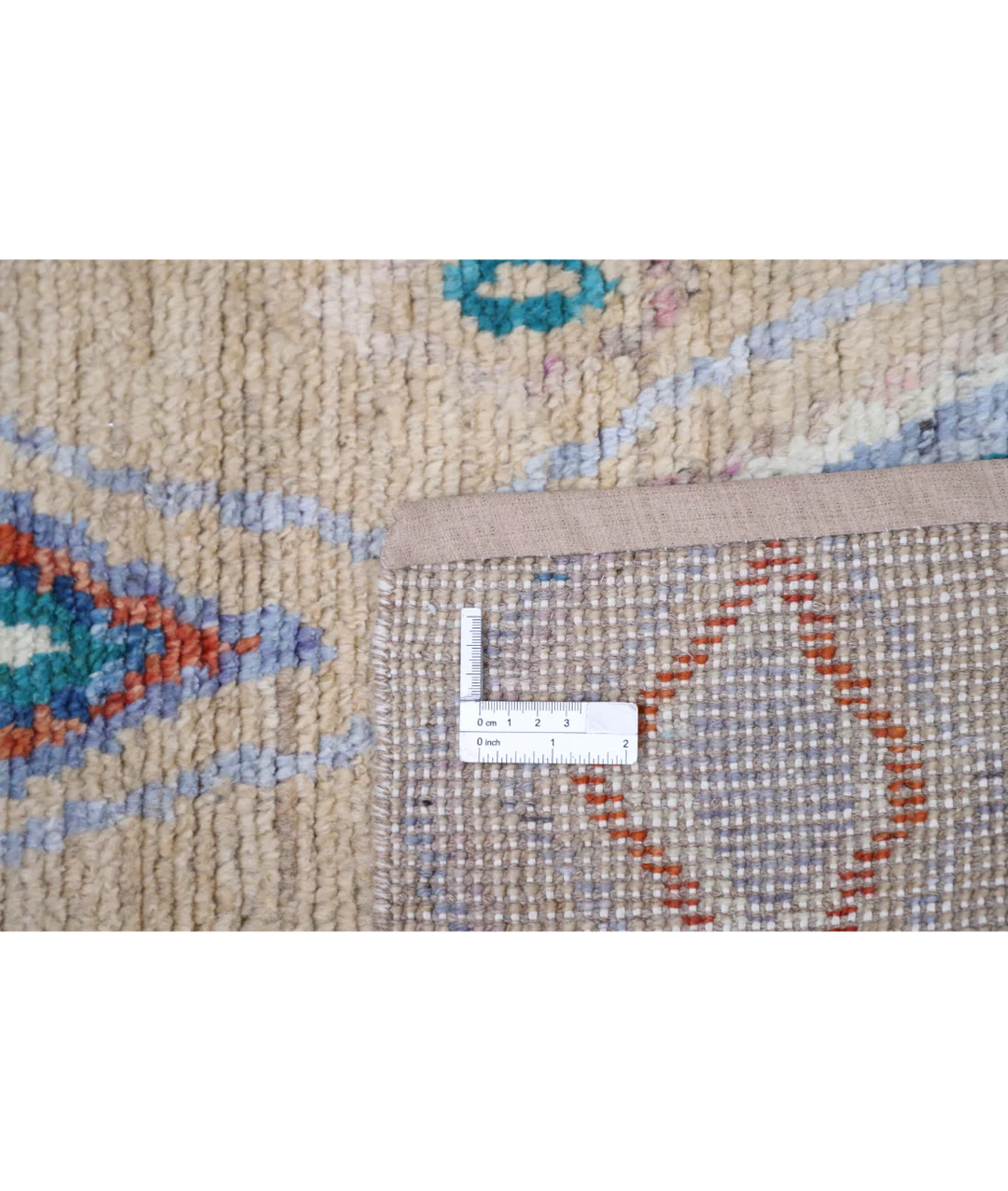 Afghan Oriental Rug 2' 8" x 4' 11" Hand-Knotted | No. AT49443