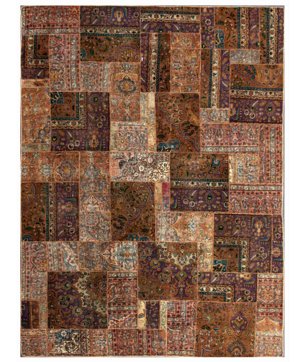 Hand Knotted Mosaic Wool Rug 8'  9" x 11'  1" - No. AT44180