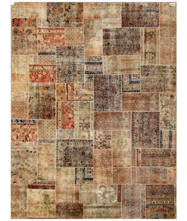 Hand Knotted Mosaic Wool Rug 8'  1" x 11'  9" - No. AT58293