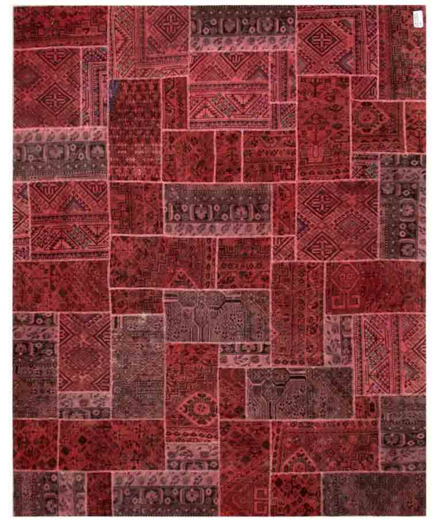 Hand Knotted Mosaic Wool Rug 7'  8" x 9'  8" - No. AT55830