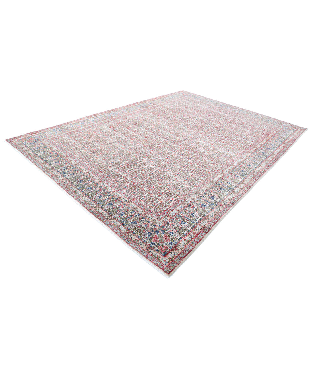 Afghan Oriental Rug 8' 9" x 12' 2" Hand-Knotted | No. AT18223