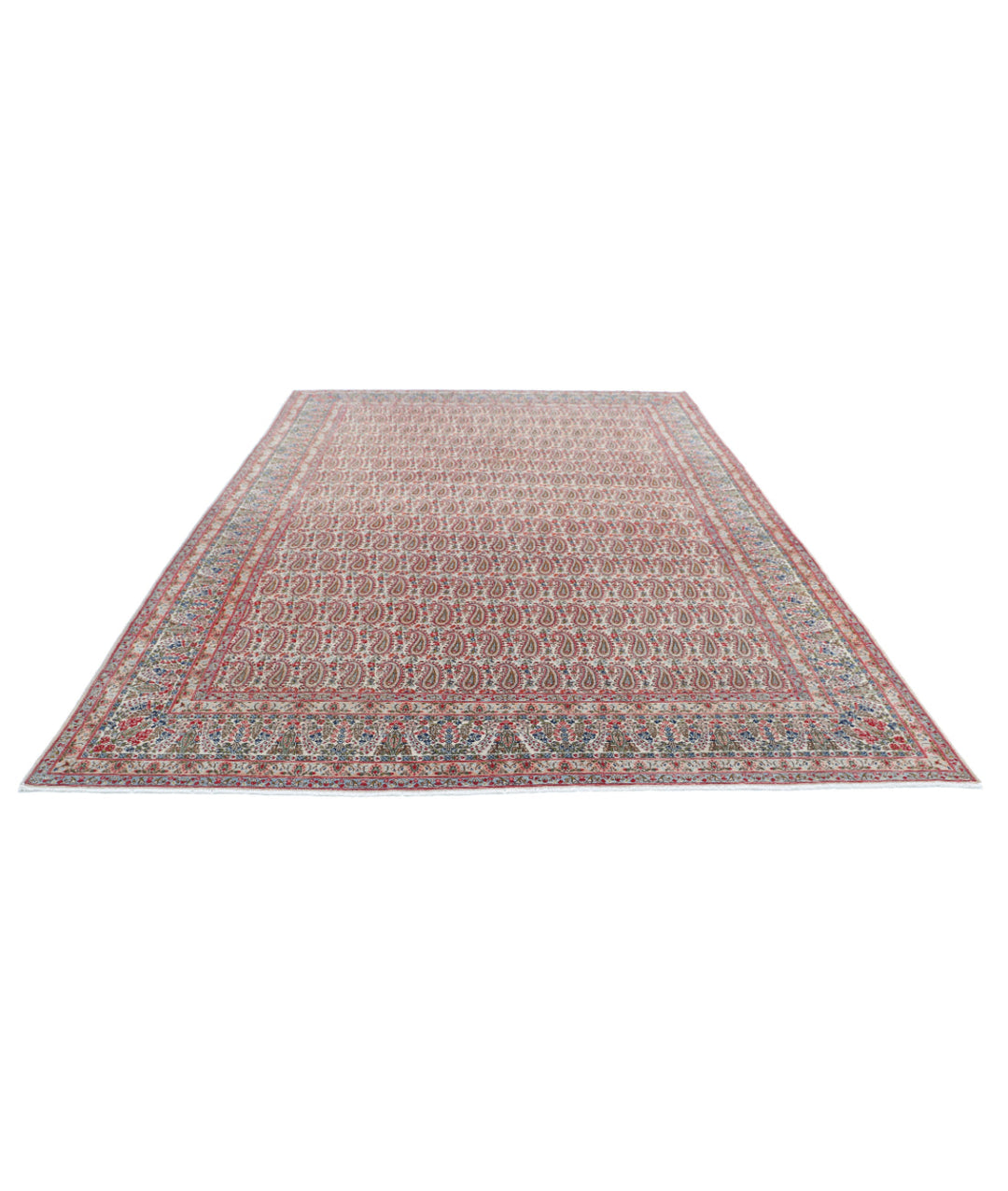 Afghan Oriental Rug 8' 9" x 12' 2" Hand-Knotted | No. AT18223