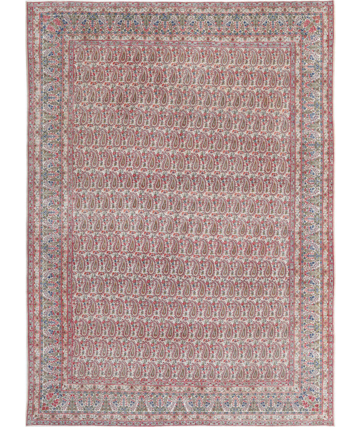 Afghan Oriental Rug 8' 9" x 12' 2" Hand-Knotted | No. AT18223