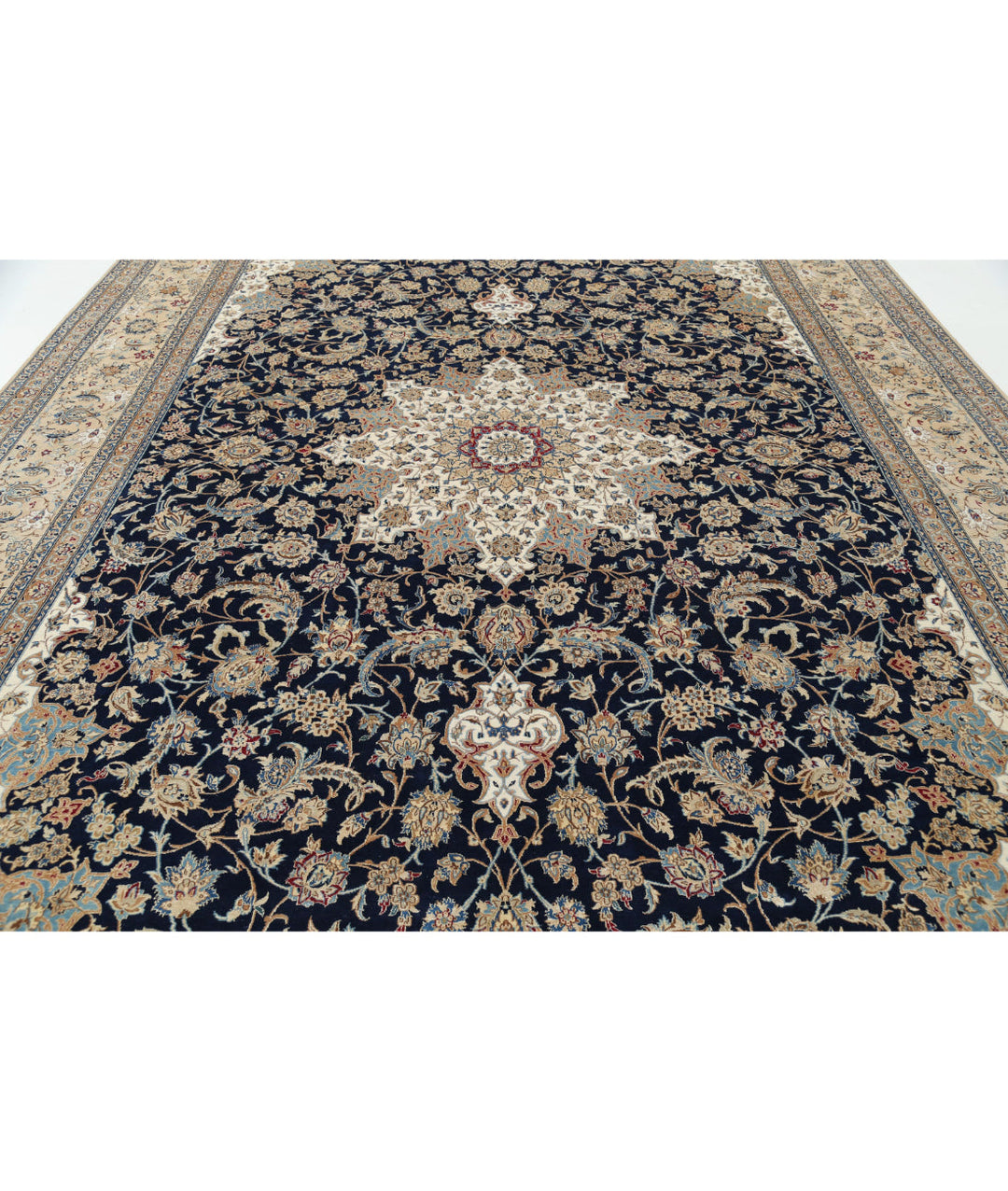 Afghan Nain Rug 10' 6" x 16' 2" Hand-Knotted | No. AT45732