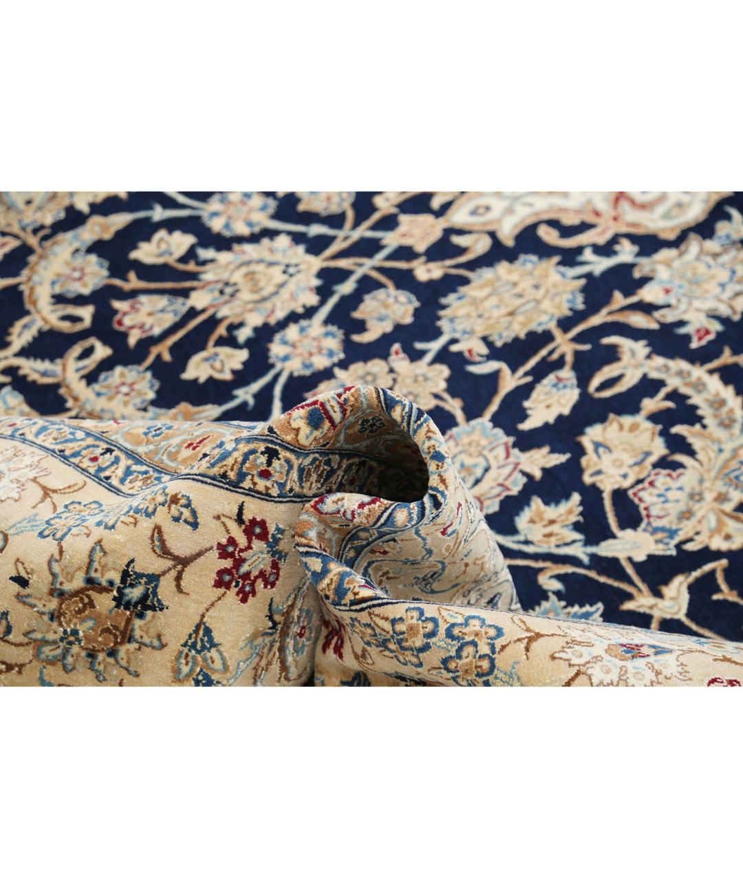 Afghan Nain Rug 10' 6" x 16' 2" Hand-Knotted | No. AT45732