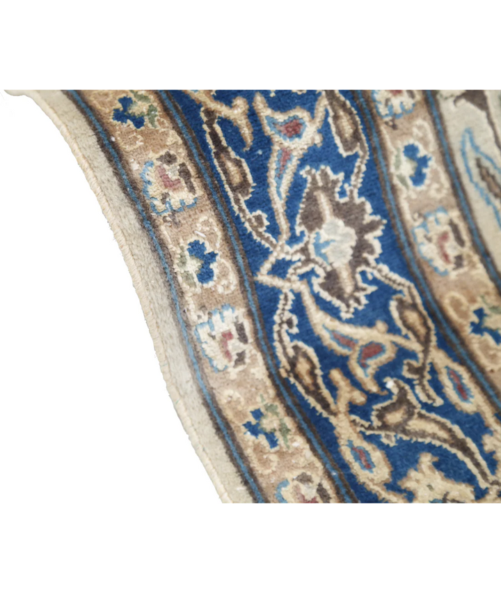 Ivory Persian Nain Rug 9' 11" x 14' 10" Hand-Knotted | No. AT85624