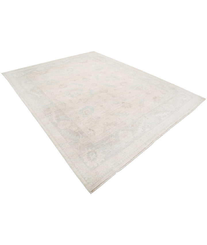 Afghan Oushak Rug 8' 1" x 10' 0" Hand-Knotted | No. AT29212
