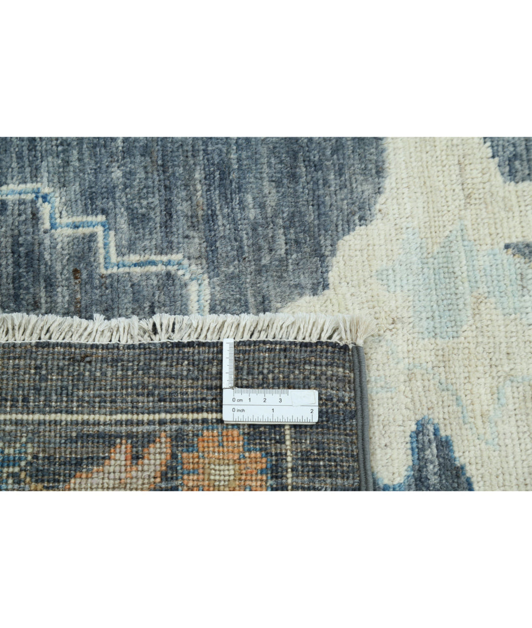 Hand Knotted Oushak Wool Rug 10' 4" x 13' 11" - No. AT866142