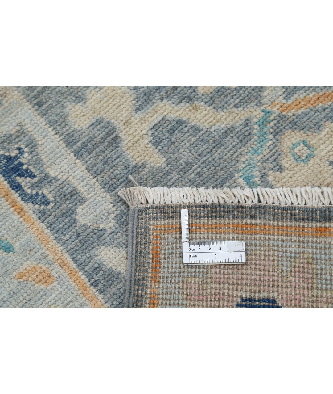 Hand Knotted Oushak Wool Rug 2' 10" x 9' 4" - No. AT902895