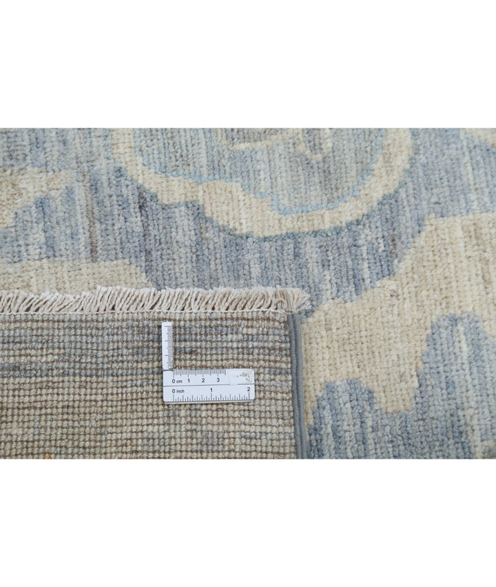 Hand Knotted Oushak Wool Rug 10' 0" x 13' 11" - No. AT671327