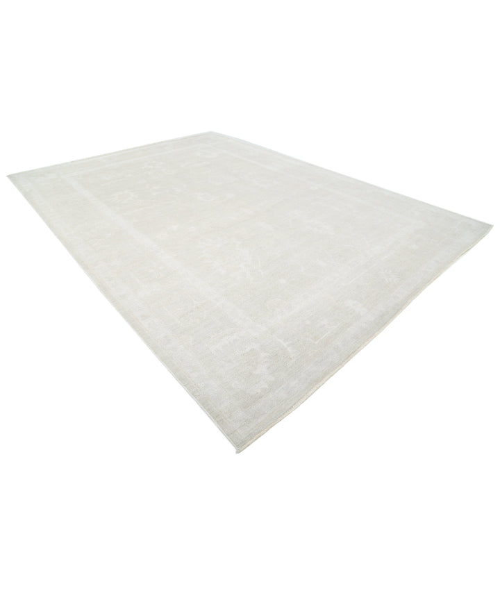 Hand Knotted Oushak Wool Rug 10' 2" x 14' 1" - No. AT93402