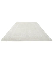 Hand Knotted Oushak Wool Rug 10' 2" x 14' 1" - No. AT93402