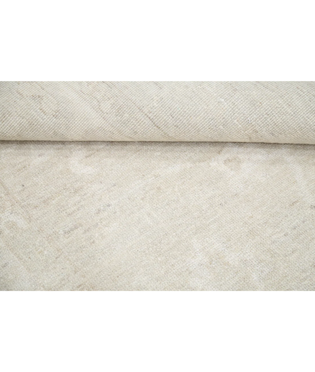 Hand Knotted Oushak Wool Rug 8' 5" x 9' 11" - No. AT16093