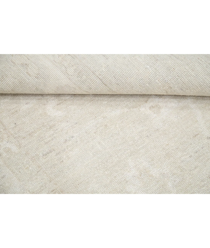 Hand Knotted Oushak Wool Rug 8' 5" x 9' 11" - No. AT16093