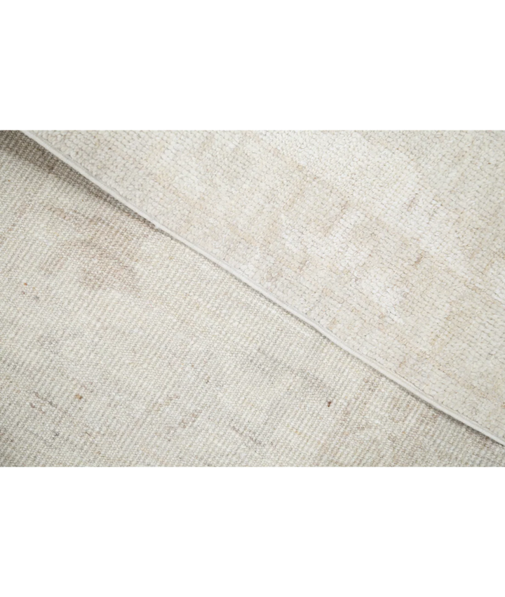 Hand Knotted Oushak Wool Rug 8' 5" x 9' 11" - No. AT16093