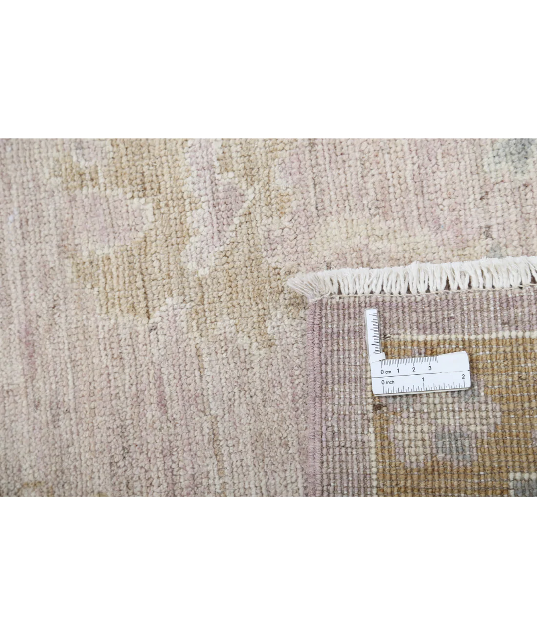 Purple Afghan Oushak Rug 10' 3" x 13' 9" Hand-Knotted | No. AT67104