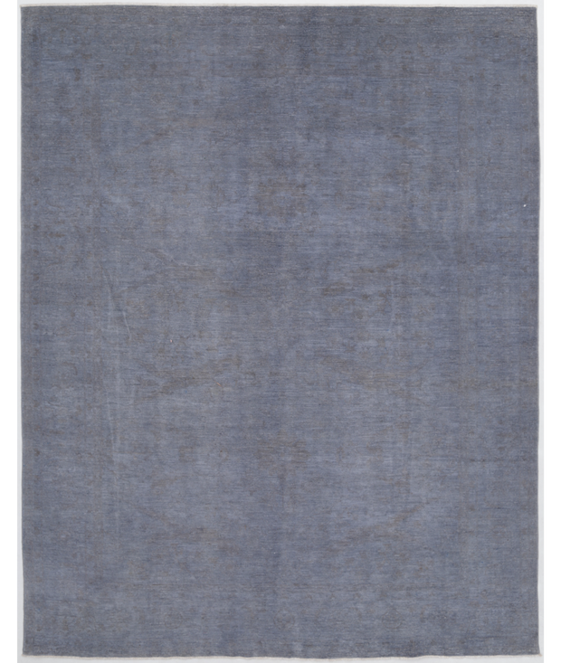Hand Knotted Overdye Wool Rug 8'  9" x 11'  0" - No. AT67233