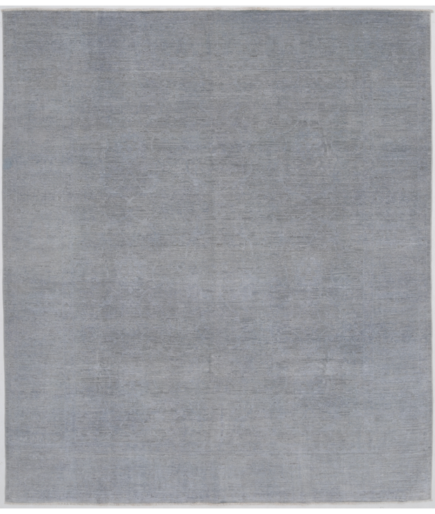 Hand Knotted Overdye Wool Rug 8'  0" x 9'  5" - No. AT40564