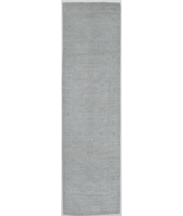 Hand Knotted Overdye Wool Rug 2'  10" x 11'  10" - No. AT10676