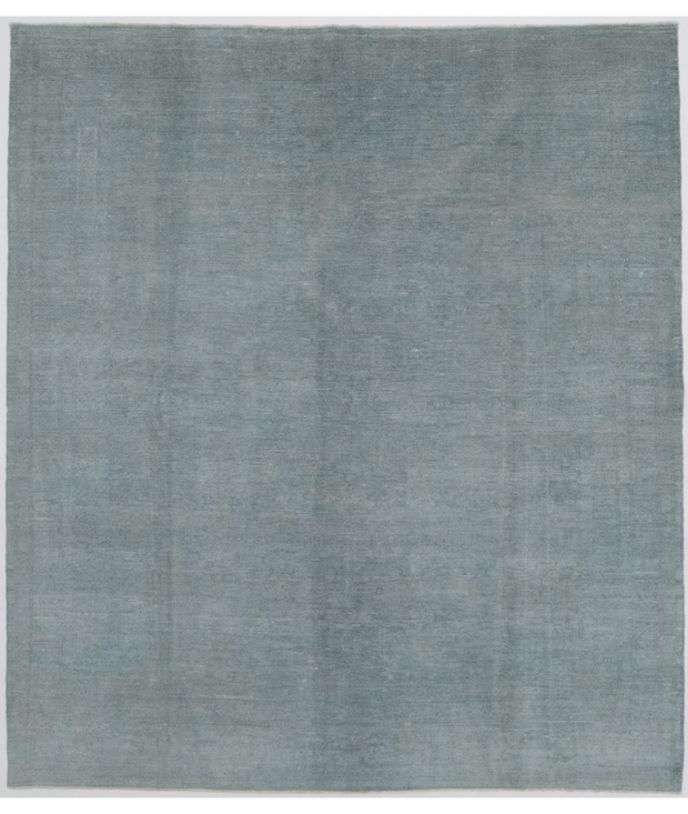 Hand Knotted Overdye Wool Rug 8'  0" x 9'  3" - No. AT41383