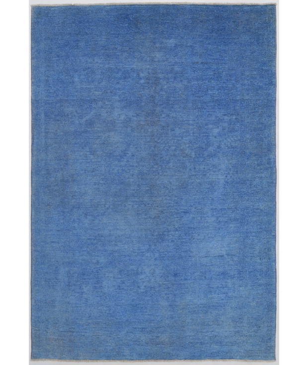 Hand Knotted Overdye Wool Rug 5'  2" x 7'  8" - No. AT63270