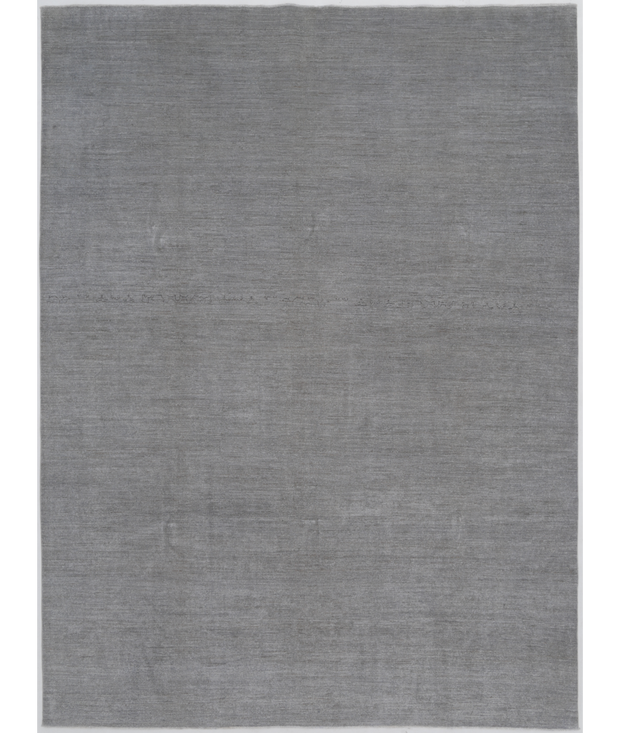 Hand Knotted Overdye Wool Rug 8'  10" x 11'  8" - No. AT26216