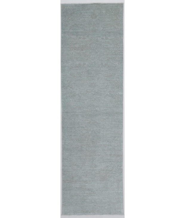 Hand Knotted Overdye Wool Rug 2'  7" x 9'  8" - No. AT43435