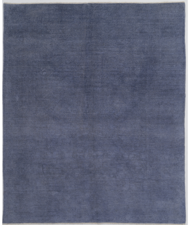 Hand Knotted Overdye Wool Rug 7'  11" x 9'  7" - No. AT56648