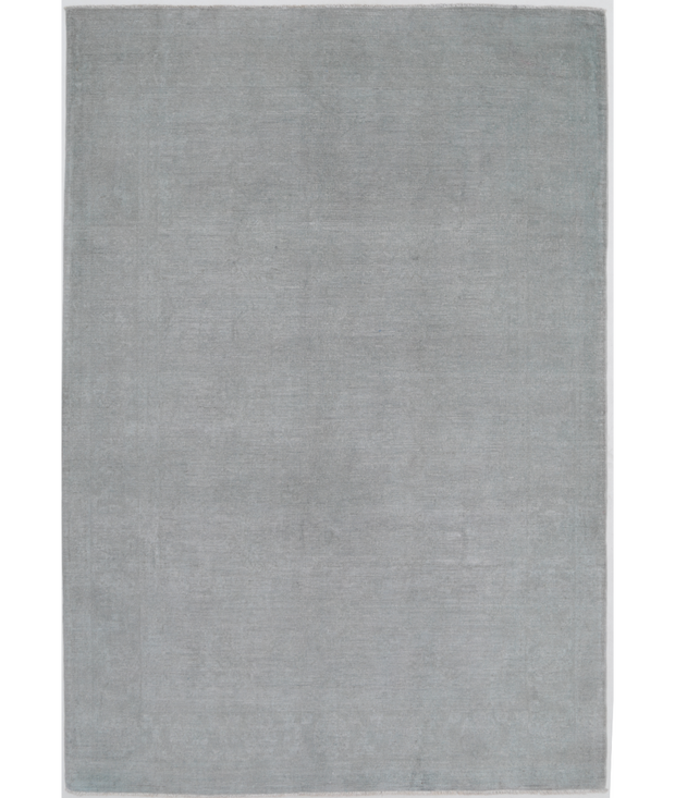Hand Knotted Overdye Wool Rug 6'  0" x 8'  10" - No. AT80452