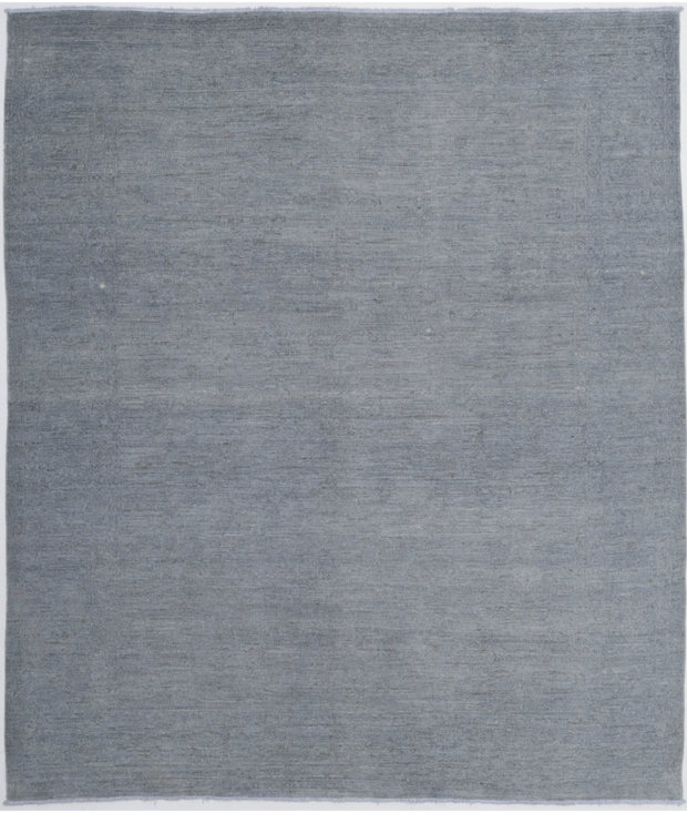 Hand Knotted Overdye Wool Rug 8'  2" x 9'  5" - No. AT63853