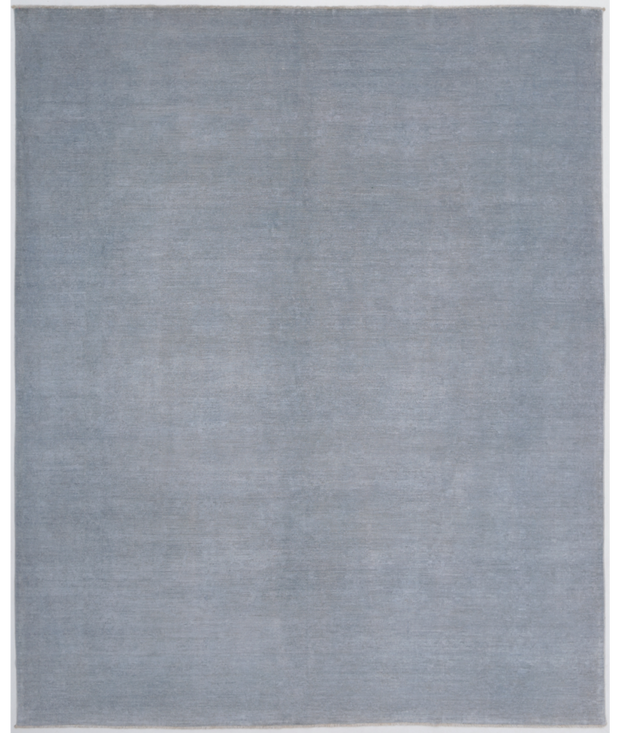 Hand Knotted Overdye Wool Rug 8'  1" x 9'  9" - No. AT45015