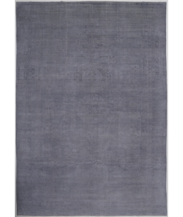 Hand Knotted Overdye Wool Rug 11'  11" x 17'  1" - No. AT71509