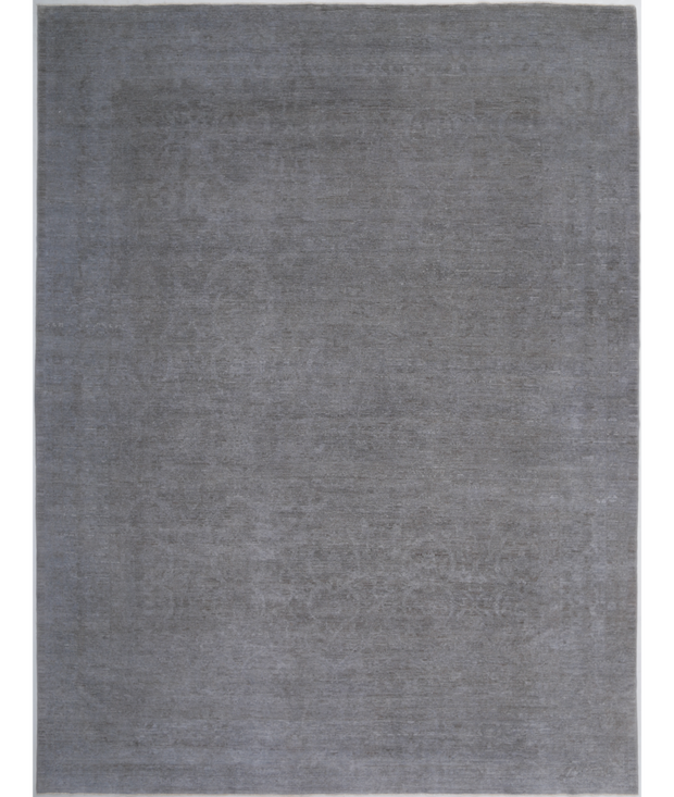Hand Knotted Overdye Wool Rug 13'  0" x 17'  6" - No. AT39346