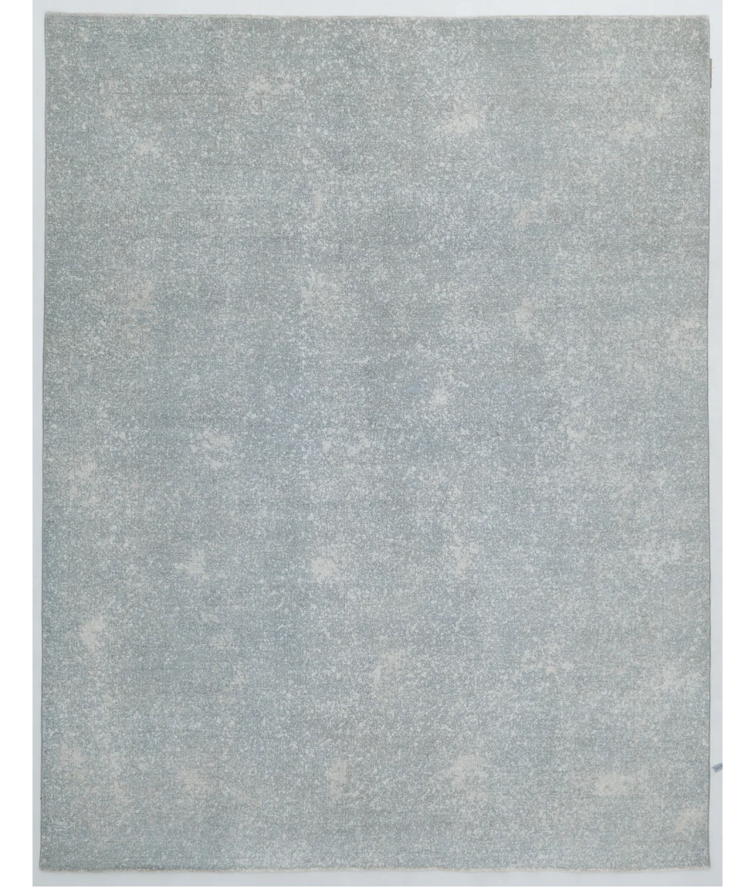 Grey Afghan Overdye Rug 7' 9" x 9' 9" Hand-Knotted