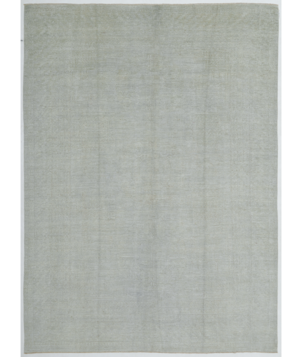 Hand Knotted Overdye Wool Rug 9'  0" x 12'  3" - No. AT56111