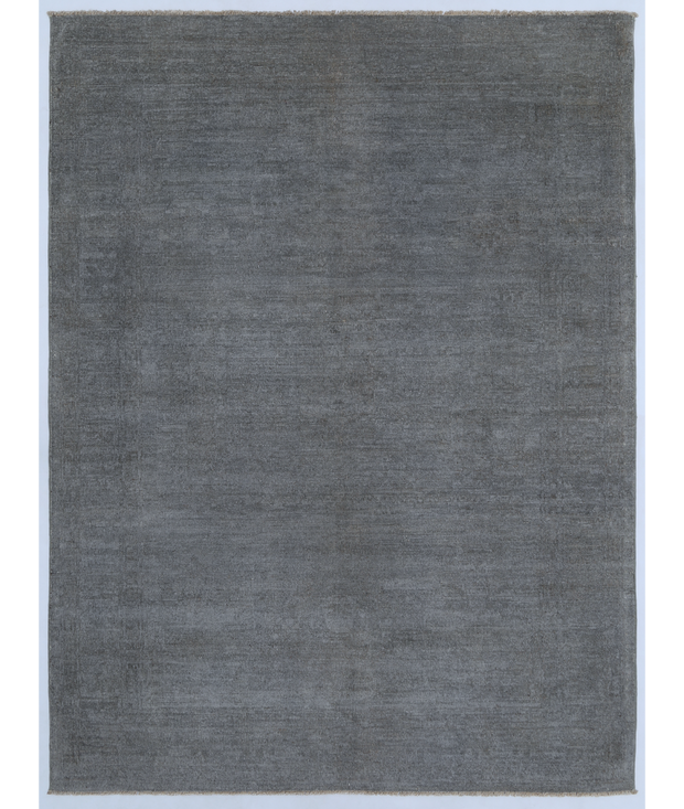 Hand Knotted Overdye Wool Rug 4'  11" x 6'  7" - No. AT39456