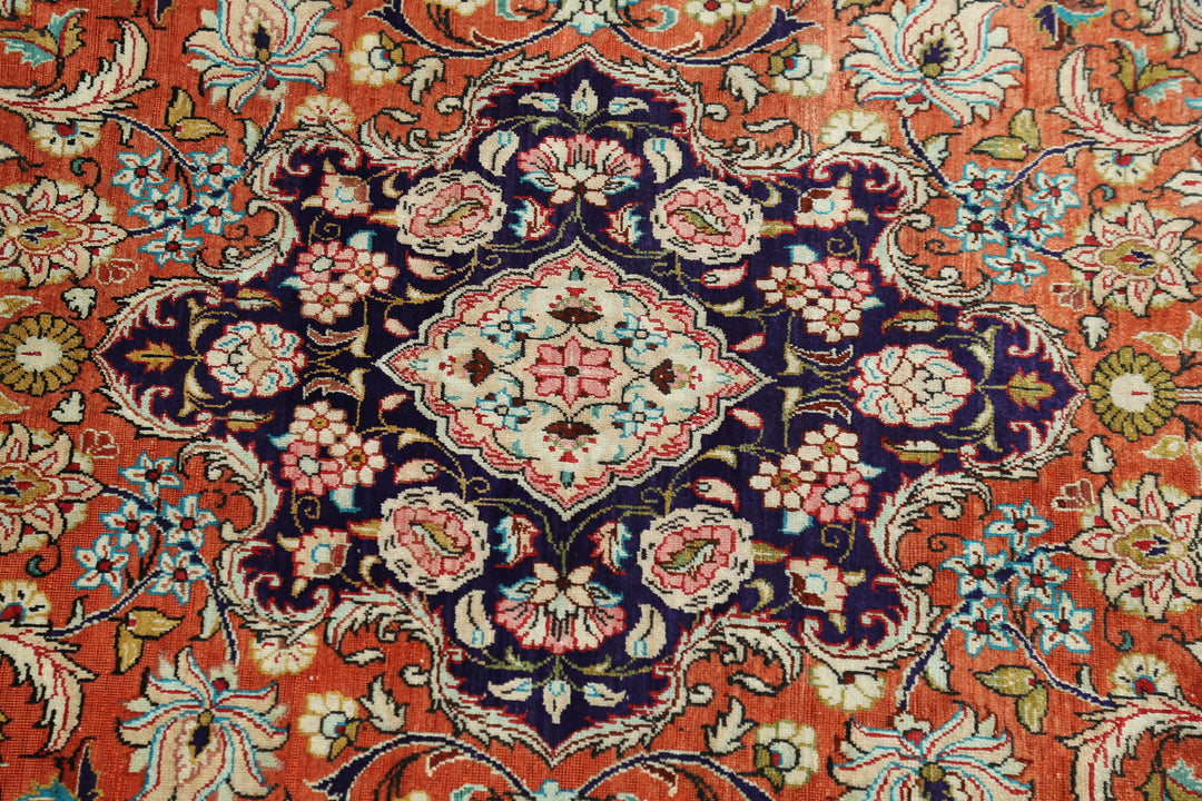 Afghan Oriental Rug 3' 3" x 4' 11" Hand-Knotted | No. AT47982