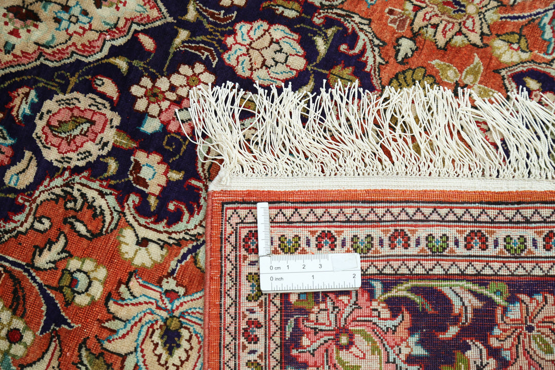 Afghan Oriental Rug 3' 3" x 4' 11" Hand-Knotted | No. AT47982
