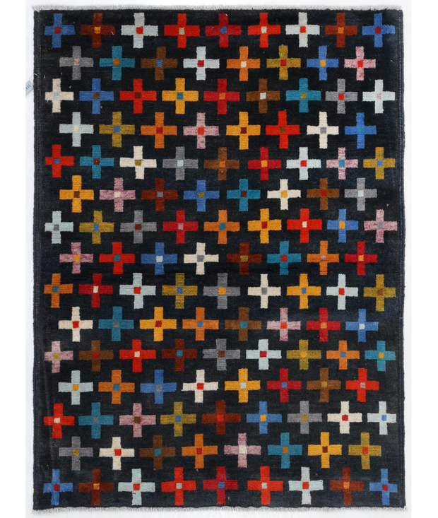 Hand Knotted Revival Wool Rug 2'  9" x 3'  11" - No. AT83669