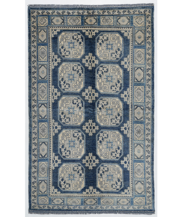 Hand Knotted Revival Wool Rug 4'  1" x 7'  1" - No. AT55044