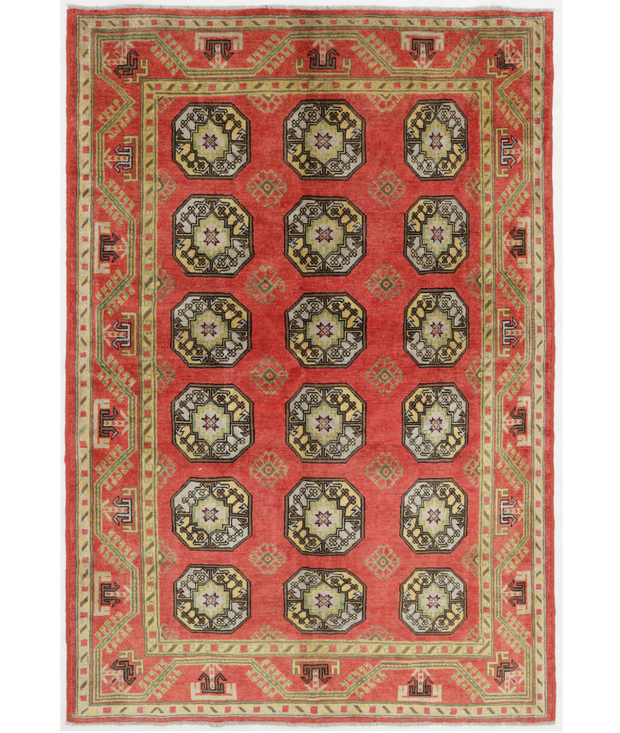 Hand Knotted Revival Wool Rug 5'  8" x 8'  1" - No. AT37328