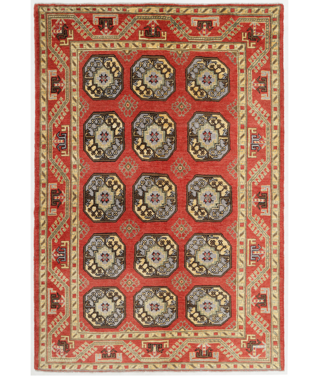 Hand Knotted Revival Wool Rug 5'  6" x 8'  3" - No. AT60708